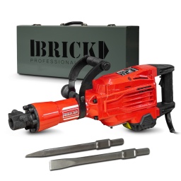 Marque:BRICKGarantie:3 ansDescription:Cemarteau piqueur 1700 Wde la marque Brick est prévu pour réaliser des travaux lourds de démolition. Très performant, il permet de briser le bêton sans le moindre effort. Il produit jusqu'à 1900 coups par minute avec une force de frappe impressionnante de 60 joules. Grâce à son design ergonomique vous contrôlez totalement votre machine et pouvez travailler en toute sécurité.Ce puissant marteau piqueur est livré en coffret métallique avec 2 burins (un plat et un pointu).
Caractéristiques :- Puissance: 1700 W- Tension de fonctionnement: 230 V- Force de frappe: 60 joules- Fréquence de percussion: 1900 coups/min- Porte outil: HEX 30 mm- Poids: 16 kgs- Livré en coffret métallique avec 2 burins (1 plat et 1 pointu)- Huile à utiliser: 15W40 (huile pour moteur voiture classique)
Code EAN/GLN:5411074133214Poids:24.00 kg
