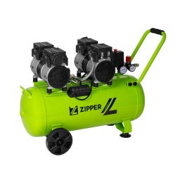 Le compresseur ZIPPER ZI-COM50SI de la série SILENT est extrêmement polyvalent, utile et facile à utiliser.Avec ses dimensions compactes et sa pression de travail réglable jusqu'à 8 bars par l'intermédiaire d'un réducteur de pression, il offre des performances et une maniabilité élevée. Les deux moteurs sans huile alimentent parfaitement la cuve de 50 litres.Avec son niveau sonore extrêmement bas et son entretien réduit, il est un outil indispensable dans votre atelier ou votre garage, que ce soit pour gonfler des pneus ou pour utiliser toutes sortes d'outils pneumatiques tels que des agrafeuses, des pistolets à peinture, etc.
Garantie 2ans

Volume de la cuve de 50 litres.
Moteurs sans huile
2 manomètres visibles, un pour la chaudière et un pour la pression de travail.
Vanne de vidange à la base de la cuve.
Châssis avec poignée robuste.
Raccord rapide pour une variété d'outils pneumatiques.
Très faible niveau sonore de ~57 dB
Débit d’air

2 bars = 150 l/min
4 bars = 120 l/min
6 bars = 90 l/min
8bar = 70 l/min




Données sur les moteurs







Puissance moteur S1 W


1500







Voltage


230 V / 50 Hz







dimensions







Dimensions machine mm


1100 x 325 x 660







Compresseurs







Pression maxi. bar


8







Débit L7min


252







Remplissage cube secondes


< 190







Capacité cube L


50







Niveau puissance sonore- vibreur







Niveau de puissance sonore en dB


78







Niveau de pression acoustique en dB


57,1







Poids







Poids brut kg


45







Poids net kg


40







emballage







Largeur emballage mm


325







Longueur emballage mm


785







Hauteur emballage mm


660







Information générale







Code EAN


9120039235226






