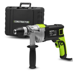 Marque:CONSTRUCTORGarantie:5 ansDescription:PERCEUSE PERCUSSIONVitesse a vide : 0-3000tpmFrappe /min : 0-45000Puissance : 850WMandrin : automatique 13mm avec baguemétal
Capacité (bois-acier-pierre) : 30-13-13mmCarter en métalSoftgripRégultaur de vitesse électroniqueGARANTIE 5 ANSCode EAN/GLN:5411074183608Poids:5.00 kg