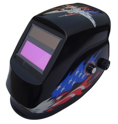 Masque de soudure de type automatique pour Wig, Mig, Mag, Plasma.


Champ de vision de 98x40mm


Taille du filtre 110 x 90 x 9mm


Temps de réaction de 1/2''5000s


Certifié EN169 EN379 1/2''/1 et EN175


Double LCD pour un assombrissement plus important, plus rapide, plus uniforme, ceci contribuant à la meilleure protection de vos yeux.


Ce masque possède une sensibilité réglable en continu, il s'adapte à votre type de soudure. Il possède des batteries internes (durée de vie de 10 ans) qui se recharge via des cellules solaires intégrées.
L'écran est grand et de taille standard (98x40mm) ce qui permet de le remplacer par d'autres modèles par la suite.
Léger, ce produit ne pèse que 420 grammes.

Grâce à ses couches de protection, ce produit peut être utilisé pour tous travaux de soudure ARC, TIG, MIG/MAG, CO2, Micro, AC, DC, Soudure Plasma et coupure plasma.
Convient aussi pour les soudures à basse intensité (<20A)
Caractéristiques techniques



Ultraviolet ray transmittance rate 313-365nm ‹ 3.4x10-6%


Infrared ray transmittance rate 780-1300nm ‹ 0,003% 1300-2000nm ‹ 0,009%


Teinte sombre DIN 9 - 13 variable


Assombrisement léger3


Temps de réaction de clair à foncé 1/2''5.000s


Temps de réaction de foncé à clair 0,2 / 0,3s


Courant Cellule solaire avec pile


Oeil protection EN 379 1/2''/1


Face protection EN175


Auto-Power ON/OFF existant

Température de travail -5 jusqu´á +55 °C

UV / IR protection permanent DIN 16


Contrôle de la sensibilté réglable directement au filtre


Matériel: PP



