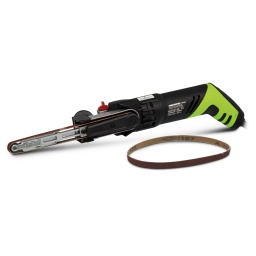 Marque:CONSTRUCTORGarantie:5 ansDescription:Cette lime électrique Constructor est équipée d'un bras orientable à 60° ce qui vous permet une manipulation aisée et un travail précis même dans des endroits moins accessibles.Cette machine est équipée d'un systême de changement rapide de la bande abrasive, d'une vitesse variable qui vous permettra de vous adapter au matériau à travailler et d'un adaptateur pour l'extraction des poussières.Elle est idéale pour poncer, polir, ébarber...
Caractéristiques :- Puissance : 260W- Vitesse variable : 330 à 550 M/min- Longueur du bras de la lime : 130mm- Dimensions de la bande abrasive : 13 x 457mm- Dimensions de l'appareil : 44x9.5x8.5cm- Poignée softgrip- Livrée avec 2 bandes abrasives : 1 grain 120 et 1 grain 80Code EAN/GLN:5411074213138Poids:2.50 kg