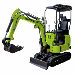 La mini-pelle ZIPPER ZI-MBG1000D, équipée d'un moteur diesel de 7,0 kW et d'un poids à vide de 940 kg, est idéale pour les travaux d'excavation dans les jardins, les chantiers, les chemins, les routes, etc. Son large éventail d'options (tarière, marteau, tailles de godet, dent de défonceuse et attache rapide) permet d'élargir considérablement sa gamme de tâches. Le siège à ressorts et l'angle d'inclinaison de la flèche de 55° (G)/50° (D) complètent sa conception haut de gamme
Garantie 2ans
C'est un outil indispensable pour de nombreuses applications, notamment sur les chantiers de construction, les fermes, les serres, l'aménagement intérieur, les bâtiments industriels et l'aménagement paysager. Elle permet d'effectuer diverses tâches, comme l'épandage d'engrais, le creusement en profondeur des vergers, le creusement de canaux, la plantation d'arbres et le creusement de tranchées pour câbles et conduites d'eau. Elle est également idéale pour les travaux intérieurs où l'espace est souvent limité.

Moteur diesel de 7,0 kW avec démarrage électrique
Vitesse de déplacement maximale de 1,3 km/h
Résistance à la déchirure de 8 kN
Vitesse de rotation de 11 tr/min
Plage de pivotement du bras : +55°/50°
Chenilles en caoutchouc de 180 mm de large
Écartement des chenilles : ~1000 mm
Raccord hydraulique pour perceuse/marteau de terrassement
Informations sur les consommables :

Huile hydraulique recommandée : HLP22 (environ 16,5 litres)
Huile moteur recommandée : 15W40 (environ 1,7 l)
Carburant : Diesel EN590 (max. 7,5 l



Équipement inclus: Godet d'excavation d'une largeur de 380 mm



Données sur les moteurs







Puissance moteur S1 W


7000







Démarreur


Elektro/electric







Type de carburant


Diesel







Capacité du réservoir L


7,5







Niveau puissance sonore- vibreur







Niveau de puissance sonore en dB


93







Poids







Poids brut kg


960







Poids net kg


940







emballage







Largeur emballage mm


930







Longueur emballage mm


2.245







Hauteur emballage mm


2.240







Information générale







Code EAN


9120039235547


