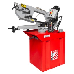 
Haute valeur, scie à ruban à métaux précise en fonte robuste.
Moteur puissant pas à pas assure des performances de coupe élevée et vitesse constante.
Bras pivotant jusqu'à 60° permettant des coupes d'onglet.
Paliers de guidage de lame appuyée sur roulement à billes en 5 positions pour assurer une maximum précision de coupe, coupe automatique d'arrêt final.
Étaux robuste en fonte avec levier de dégagement rapide et butée de la pièce.
Vitesse de descente réglable en continu par vérin hydraulique.
Une configuration de la machine solide avec une cadre de la scie, particulièrement résistant à la torsion sans vibration, permettent un bon déroulement de la scie et obtenir des résultats optimaux de coupe.
Le manomètre permet un réglage précis de la tension de la lame.
Garantie 2ans
Inclus dans la livrasion:Lame de scie, socle, butée de la pièce, le dispositif d'arrêt automatique et un dispositif de refroidissement.




Données sur les moteurs







Puissance moteur S1 W


1,5 kW







Voltage


400V / 3 / 50Hz







dimensions







Plage de pivotement


0°-60°







capacité de coupe







Capacité de coupe tube massif Ø 90° mm


225







Capacité de coupe tube massif Ø 45° mm


160







Capacité de coupe tube massif Ø 60° mm


100







Capacité de coupe LxA á 90° mm


200x200







Capacité de coupe LxA á 45° mm


160x160







Capacité de coupe LxA á 60° mm


100x100







Scies á ruban







Dimensions banda mm


2450 x 27 x 0,9







Vitesse bande abrasive m/min


37,5 / 75







Poids







Poids net kg


195







Poids brut kg


235







emballage







Hauteur emballage mm


970







Largeur emballage mm


580







Longueur emballage mm


1.350







Information générale







Code EAN


9120058374258




