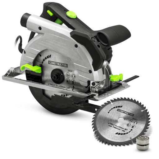 Scie circulaire 1350W - 190mm 