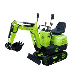 Le ZI-MBGS600 est conçu pour maximiser la productivité et économiser des heures de travail. Conception compacte qui offre d'excellentes performances dans les zones difficiles d'accès, même à l'intérieur des bâtiments et des jardins intérieurs. Cette mini-pelle est polyvalente et convient particulièrement pour les travaux dans les espaces réduits, pour creuser des fondations, des tranchées pour l'assainissement, pour le déblaiement etc. Utilise pour l'excavation, le nivellement de sol, le pelletage, le creusement de tranchées et le chargement. Cette pelleteuse est équipée d'un moteur essence de 6,3 kW . Ses chenilles caoutchouc atténuent les vibrations et sont moins bruyantes que des chaînes acier. Toutes les fonctions fonctionnent indépendamment les unes des autres pour une manipulation aisée.
Garantie 2ans

Moteur à essence de 6,3 kW avec démarrage électrique.
La vitesse de déplacement de cette mini pelle est de 1,7 km/h
Force d'arrachement au balancier de 4,36 kN ou force d'arrachement au godet de 8 kN
La hauteur maxi de déversement de 2,1 m et la profondeur maxi de fouille de 1,2 m
Avec un réservoir de carburant de 6 litres
Vitesse de rotation de 7,5 tr/min
Le bras de la pelleteuse peut pivoter de 70° à gauche et de 70° à droite.
Chenille en caoutchouc d'une largeur de 150 mm
Voie de 690 mm idéale pour les petites largeurs de passage




Données sur les moteurs







Puissance moteur S1 W


6300







Cylindrée cc


306







Démarreur


Elektro/electric







Type de carburant


e95







Capacité du réservoir L


6







dimensions







Dimensions machine mm


2210 x 690 x 1585







Niveau puissance sonore- vibreur







Niveau de puissance sonore en dB


93







Poids







Poids brut kg


700







Poids net kg


562







emballage







Largeur emballage mm


740







Longueur emballage mm


2.275







Hauteur emballage mm


1.260







Information générale







Code EAN


9120039234953




