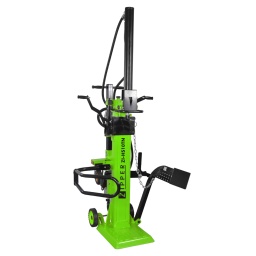 
Modèle verticale pour le fendage de bûches jusqu´au 1 mètre.
Fendeuses actionnes par moteur électrique.
Construction robuste et lourde, en acier résistant à la torsion.
Manipulation rapide et pratique grâce à la course de fendage réglable.
Commande bimanuelle pour un travail en toute sécurité.
Transport facile, grâce aux roues de déplacement
Fendeuses fabriqués selon les nouvelles normes européennes
Garantie 2ans




Données sur les moteurs







Puissance moteur S6 W


3000 S6(40%)







Voltage


230V







Classe de protection


IP54







dimensions







Dimensions machine mm


1440x1330x2280







Fendeur de buches







Puissance de fendage T


11 +/-10%







Course coin de fendage mm


850







Diamétres des buches mm


100-300







Capacité de fendage mm


560-1040







Vitesse de fendage cm/s


2,9/13,9







Vitesse de recul cm/s


3,7







Capacité huile hydraulique L


7







Pression hydraulique MPa


25,2







Niveau puissance sonore- vibreur







Niveau de pression acoustique en dB


<80







Vibration poigné en m/s2


<2,5







Poids







Poids brut kg


183







Poids net kg


173







emballage







Largeur emballage mm


755







Longueur emballage mm


500







Hauteur emballage mm


1.700







Information générale







Code EAN


9120039233765




