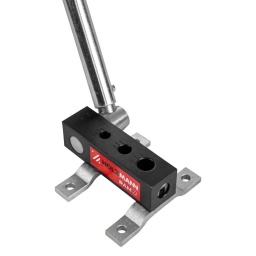 
Levier de force de 910 mm avec support long et excentrique pour grignoter des tubes jusqu'à 3 mm d'épaisseur.
Particulièrement adapté aux conduites de gaz, en acier inoxydable et non ferreux.
Pour souder les encoches des lignes de raccordement des tubes en T.
Trois diamètres différents : 15, 18 et 22 mm
Peut être utilisé en position horizontale et verticale




dimensions







Dimensions machine mm


290 x 180 x 923







TRAVAIL DU MÉTAL







Épaisseur max


3







Diamètres en mm


Ø15/18/22







Poids







Poids brut kg


6.90







Poids net kg


6.46







emballage







Largeur emballage mm


200







Longueur emballage mm


530







Hauteur emballage mm


100







Information générale







Code EAN


9120132140915




